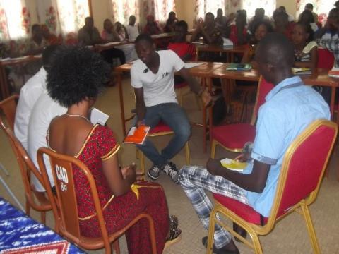 In Burkina Faso, NDI supports young activists in mobilizing young voters, observing electoral processes, and campaigning for public office